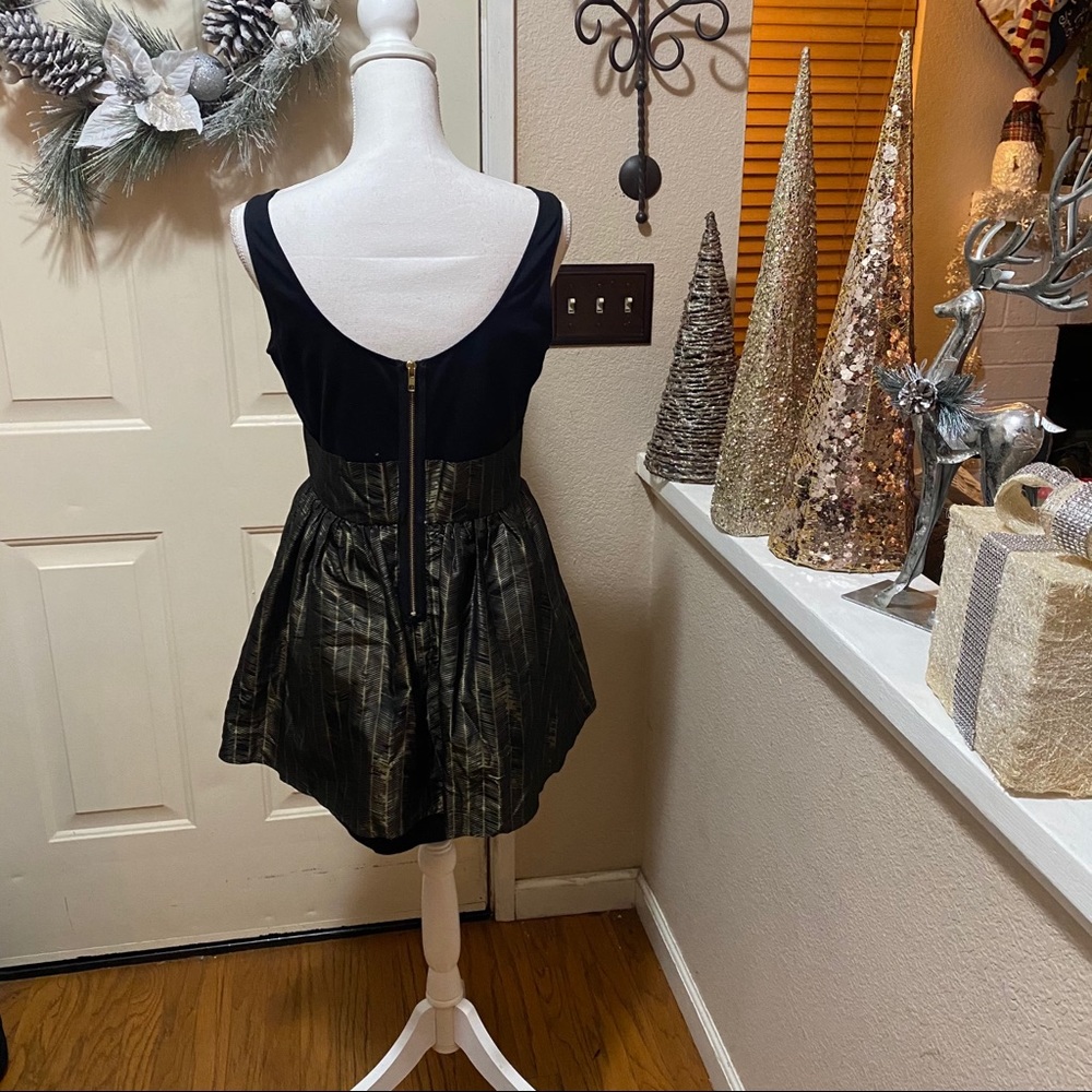 Dolce Vita Mini Cocktail Dress Tank Style Metallic - Picture 11 of 16